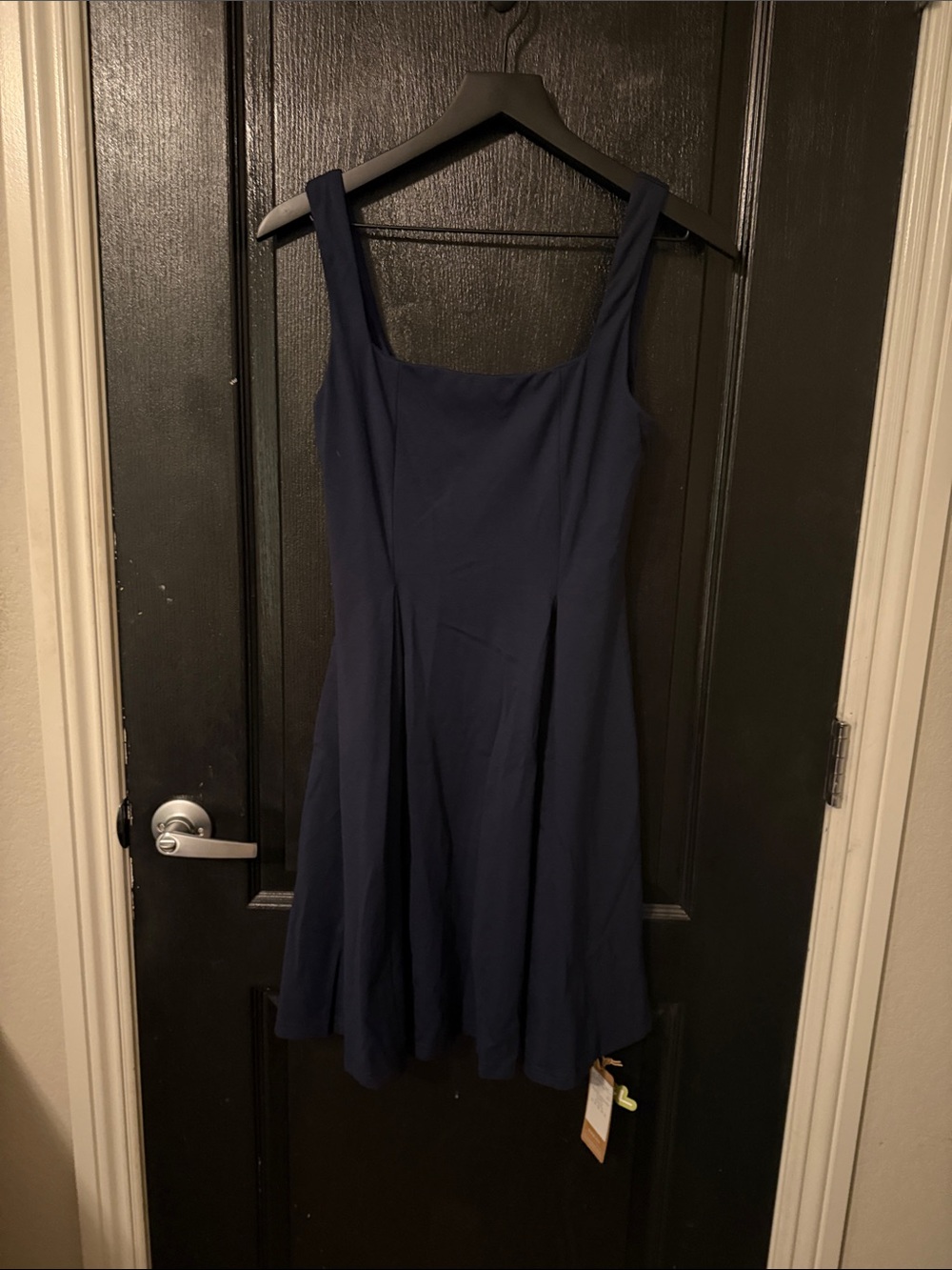 OGL Navy Square-Neck Brami Dress